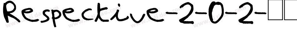 Respective-2-0-2字体转换
