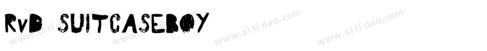 RvD-SUITCASEBOY字体转换