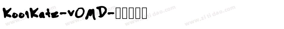 KoolKatz-vOMD字体转换