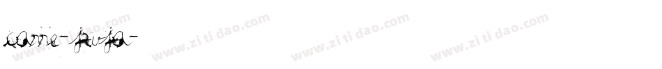 Carre-JWja字体转换