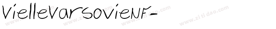 VielleVarsovieNF字体转换