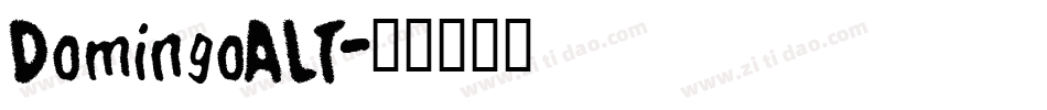 DomingoALT字体转换