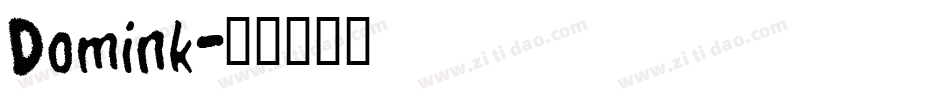Domink字体转换