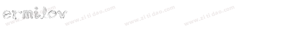 ermilov字体转换