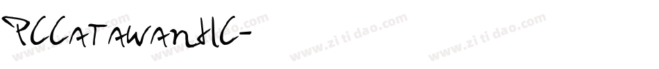 PCCatawanHC字体转换