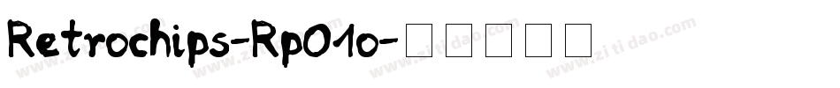 Retrochips-Rp01o字体转换