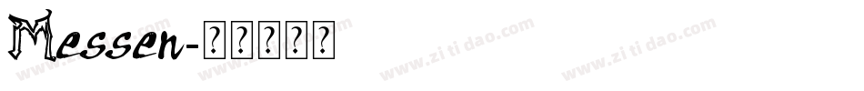 Messen字体转换