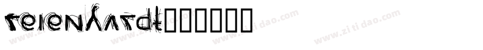 Reienhardt字体转换