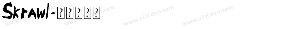 Skrawl字体转换