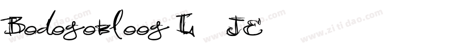 Bodogobloog-L38JE字体转换
