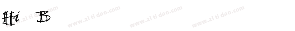 Hi-5B38字体转换