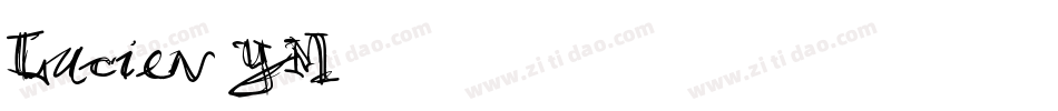 Lucien-YM38字体转换