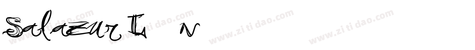 Salazur-L38n5字体转换