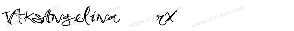 VtksAngelina-511rx字体转换