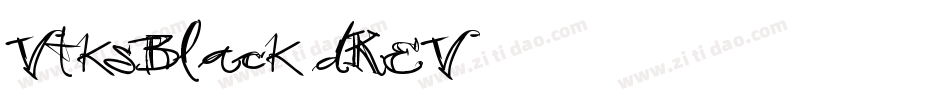 VtksBlack-dKEV字体转换