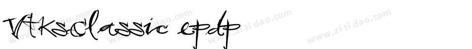 VtksClassic-epdp字体转换