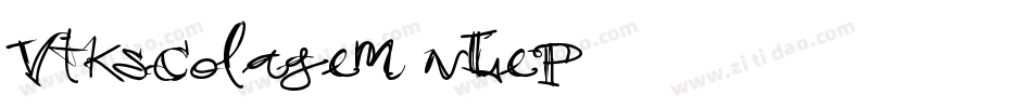 VtksColagem-nLeP字体转换