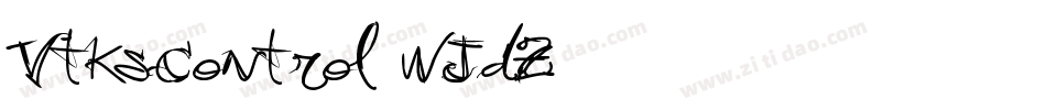 VtksControl-wJdZ字体转换