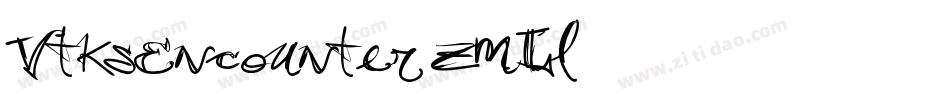 VtksEncounter-zmLl字体转换