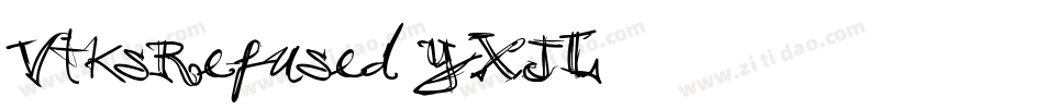 VtksRefused-YXJL字体转换