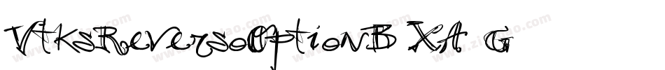 VtksReversoOptionB-XA1G字体转换