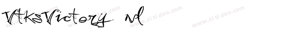 VtksVictory-6nl1字体转换