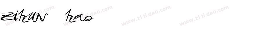 zihun38hao字体转换