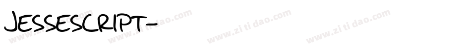 Jessescript字体转换