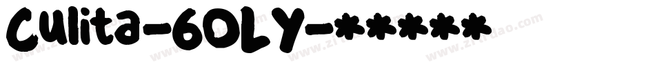 Culita-6OLY字体转换