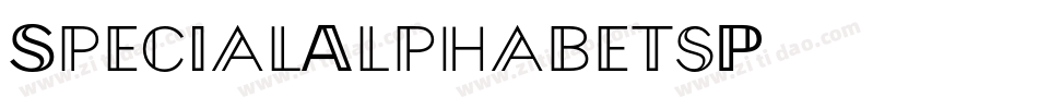 SpecialAlphabetsP10字体转换