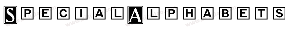 SpecialAlphabetsP06字体转换