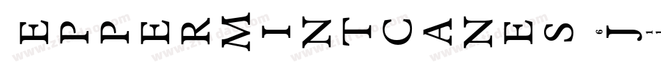 Peppermintcanes-6j11字体转换