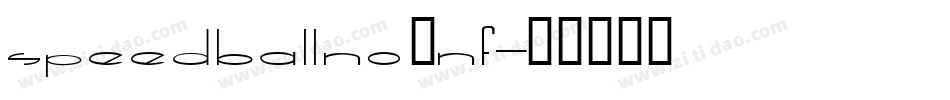 SpeedballNo2NF字体转换