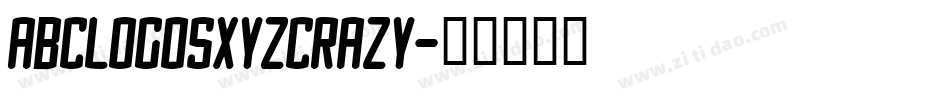 ABCLogosXYZCrazy字体转换
