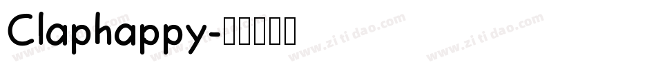 Claphappy字体转换