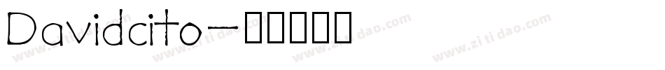 Davidcito字体转换