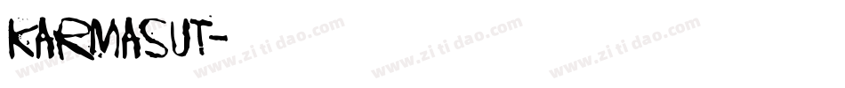 KARMASUT字体转换