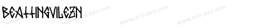 Beattingvile-zn80字体转换