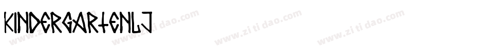 Kindergarten-lj80字体转换