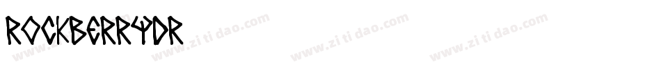 Rockberry-d80R字体转换