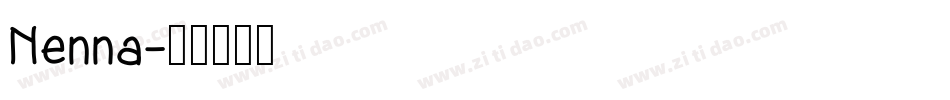 Nenna字体转换
