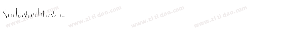 SudegnakNo3a字体转换