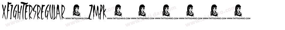 XFightersRegular-ZmpK字体转换