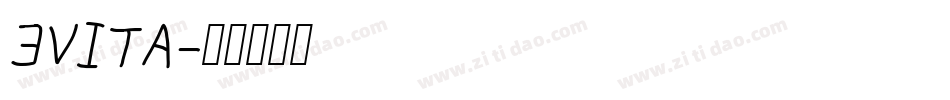 EVITA字体转换