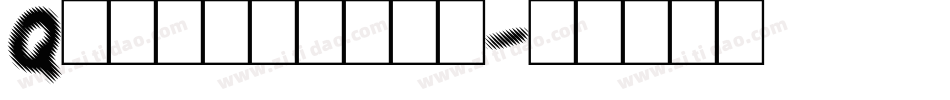 Quicksands字体转换
