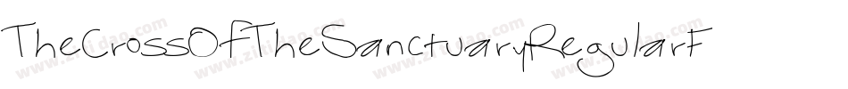 TheCrossOfTheSanctuaryRegularFonty-mBrv字体转换