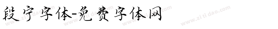 段宁字体字体转换