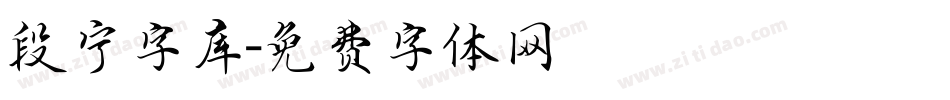 段宁字库字体转换