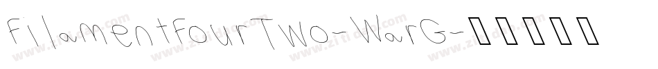 FilamentFourTwo-WarG字体转换