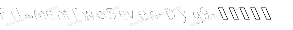 FilamentTwoSeven-Dyg9字体转换